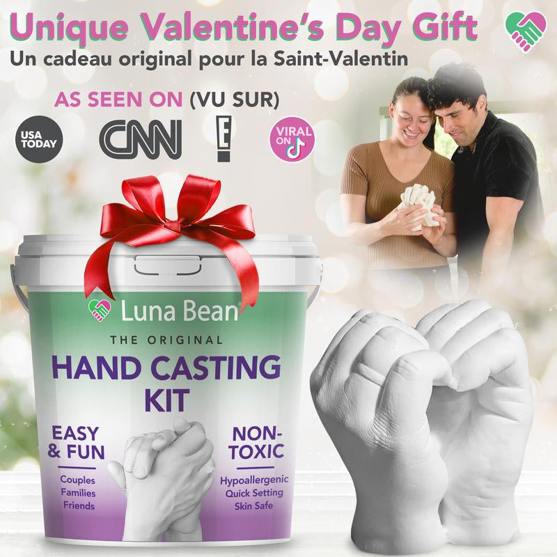 Luna Bean Original Casting Kit – Perfect Gift and Activity for Couples, Families, & Friends